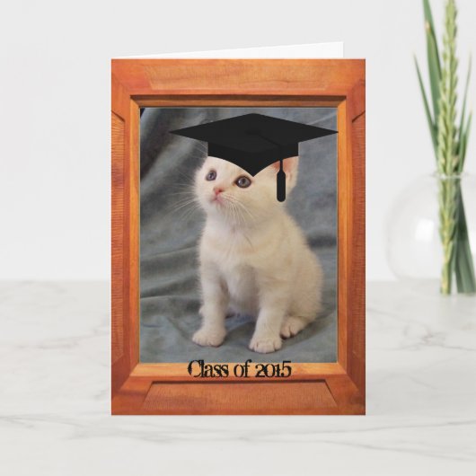 Afstuderen van 2015 kaart (Voorkant)