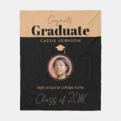 Afstuderen van 2023 fleece deken (Voorkant)