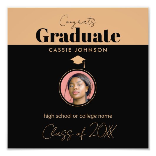 Afstuderen van 2023 foto afdruk (Voorkant)