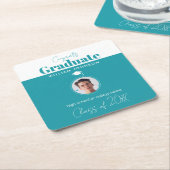 Afstuderen van 2023 kartonnen onderzetters (Schuin)