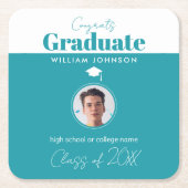 Afstuderen van 2023 kartonnen onderzetters (Voorkant)