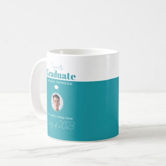 Afstuderen van 2023 koffiemok (Voorkant links)