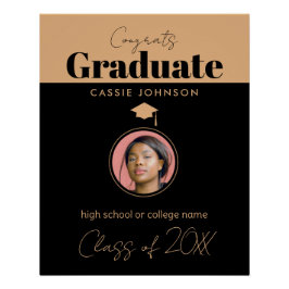 Afstuderen van 2023 perfect poster