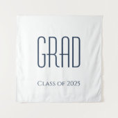 Afstuderen van 2025 minimalistisch wandkleed (Voorkant)