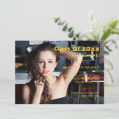 Afstuderen van 20xx kaart (Staand voorkant)