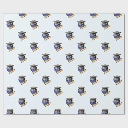 Afstuderen van Afstudeerder van wereldklasse Cadeaupapier (Vlak)