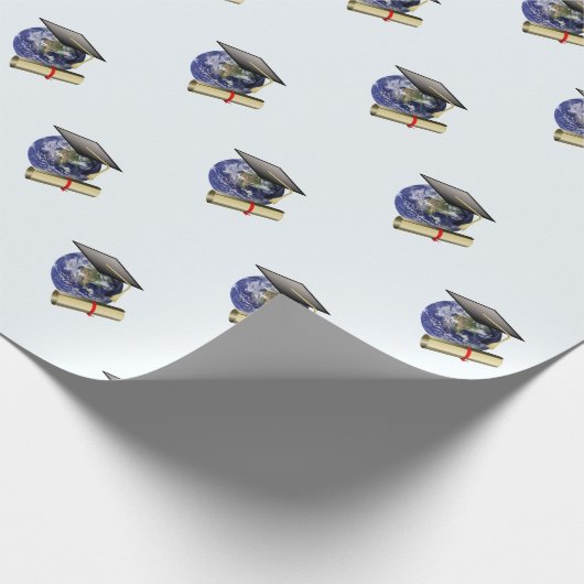 Afstuderen van Afstudeerder van wereldklasse Cadeaupapier (Hoek)