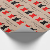 Afstuderen van apotheker Gift Wrapping Paper #9 Cadeaupapier (Hoek)