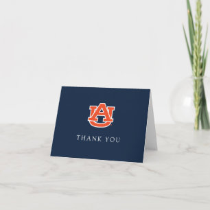 Afstuderen van Auburn - Auburn Tigers Bedankkaart