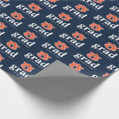 Afstuderen van Auburn - Auburn Tigers Cadeaupapier (Hoek)