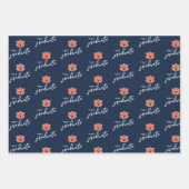 Afstuderen van Auburn - Auburn Tigers Inpakpapier Vel (Voorkant 3)