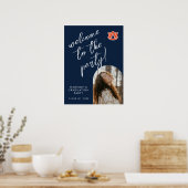 Afstuderen van Auburn - Auburn Tigers Poster (Keuken)