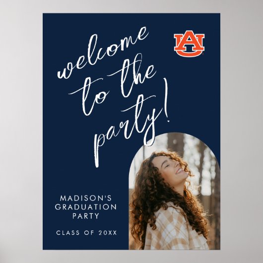 Afstuderen van Auburn - Auburn Tigers Poster (Voorkant)