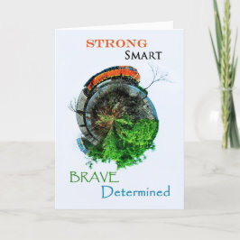 Afstuderen van bestemming kaart