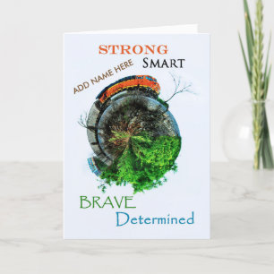 Afstuderen van bestemming kaart