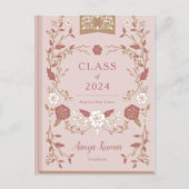  Afstuderen van bibliotheekboek Foto Aankondiging (Voorkant)