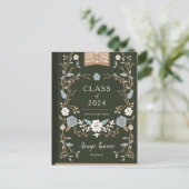  Afstuderen van bibliotheekboek Foto Aankondiging (Staand voorkant)