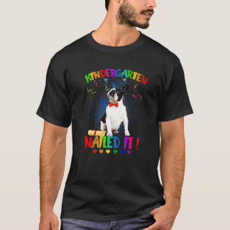 Afstuderen van Boston Terrier, klasse van 22 Kinde T-shirt