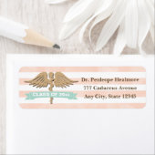 AFSTUDEREN VAN CADUCEUS VOOR ZACHTE EN AQUA ETIKET (Insitu)