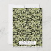 Afstuderen van Camouflage Kaart (Achterkant)