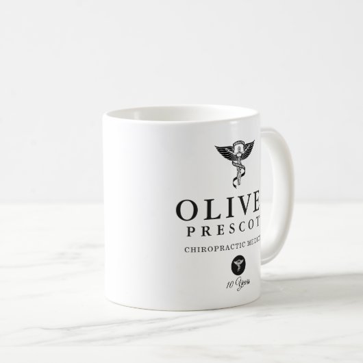 Afstuderen van chiropractor Professional | Pension Koffiemok (Voorkant rechts)