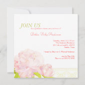 Afstuderen van College Girl 2013 Monogram Aankondi Kaart (Achterkant)