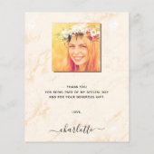 Afstuderen van de begrotingsblush pampas gras dank (Achterkant)