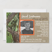 Afstuderen van de bosbouw kaart (Voorkant)