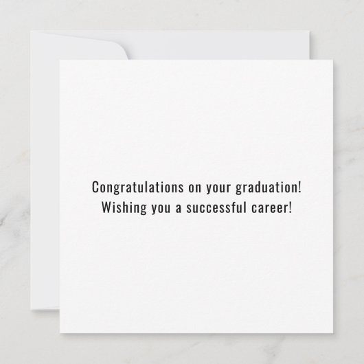 Afstuderen van de brandweer Rood Line Flag Fire Ac Kaart (Achterkant)