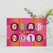 Afstuderen van de Circle Oranje uitnodiging van 20 (Staand voorkant)