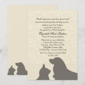 Afstuderen van de Favoriete Dierenartsen nodigt ui Kaart (Voorkant / Achterkant)