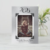  Afstuderen van de Foto Aankondiging Zilver (Staand voorkant)