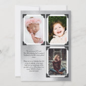  Afstuderen van de Foto Aankondiging Zilver (Achterkant)