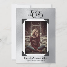  Afstuderen van de Foto Aankondiging Zilver