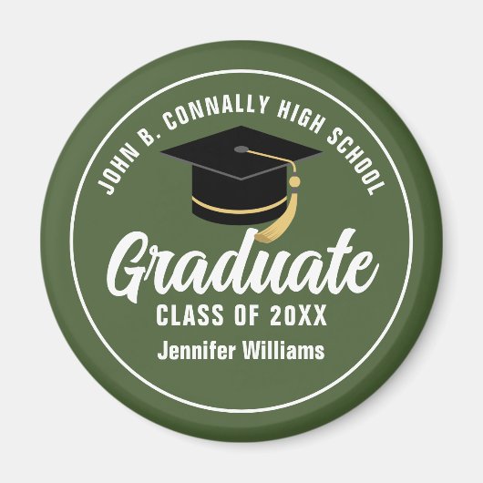 Afstuderen van de Groene Militaire School van het  Magneet (Voorkant)