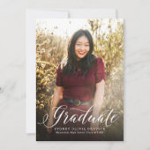 Afstuderen van de grote afbeelding aankondiging (Voorkant)