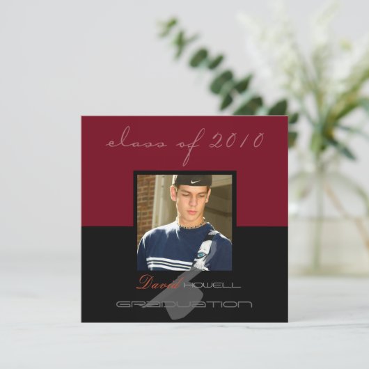 Afstuderen van de klasse 2010/Pet Kaart (Staand voorkant)