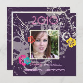 Afstuderen van de klasse 2010/Pet/parelzwammen Kaart (Voorkant / Achterkant)