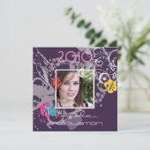 Afstuderen van de klasse 2010/Pet/parelzwammen Kaart (Staand voorkant)