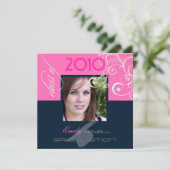 Afstuderen van de klasse 2010/Pet/Zwemelen Kaart (Staand voorkant)