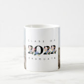 Afstuderen van de kleurrijke zomer van Floral Foto Koffiemok (Center)