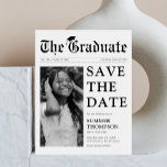 Afstuderen van de krant Save the Date<br><div class="desc">Het is een tijd voor afgestudeerden om na te denken over hun reis en hun prestaties te vieren met degenen die hen onderweg hebben ondersteund en aangemoedigd. En welke betere manier om deze mijlpaal te herdenken dan met een save the date afstuderen aankondiging? Stel je voor dat je geliefden een...</div>