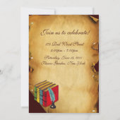 AFSTUDEREN VAN DE LEERWEG WAX SEAL MONOGRAM KAART (Achterkant)