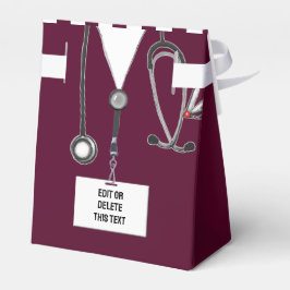 Afstuderen van de medische faculteit bedankdoosjes