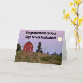 Afstuderen van de middelbare school kaart (Gele Bloem)