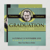 Afstuderen van de Natuur, vers, met fotouitnodigin Kaart (Voorkant / Achterkant)