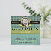 Afstuderen van de Natuur, vers, met fotouitnodigin Kaart (Staand voorkant)