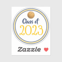 Afstuderen van de Navy & Gold Basketball-klasse