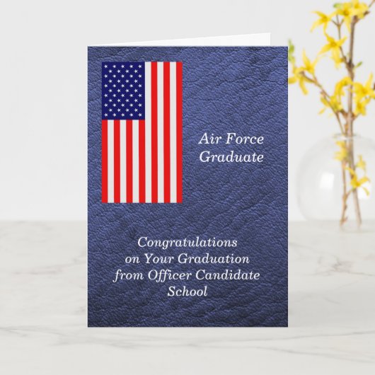 Afstuderen van de OCS-luchtmacht Kaart (Gele Bloem)