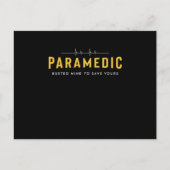 Afstuderen van de Paramedische School Briefkaart (Voorkant)